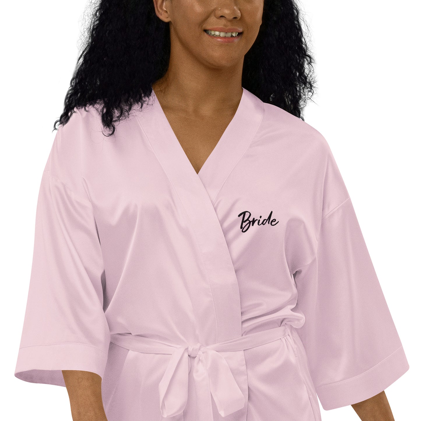 Customisable Satin robe